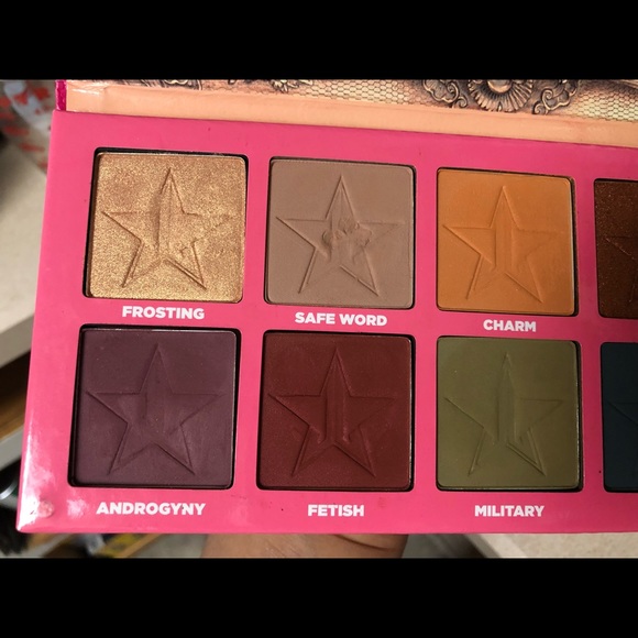 JEFFREE STAR COSMETICS Androgyny Eyeshadow Palette Eyes Makeup EUC - Picture 6 of 11